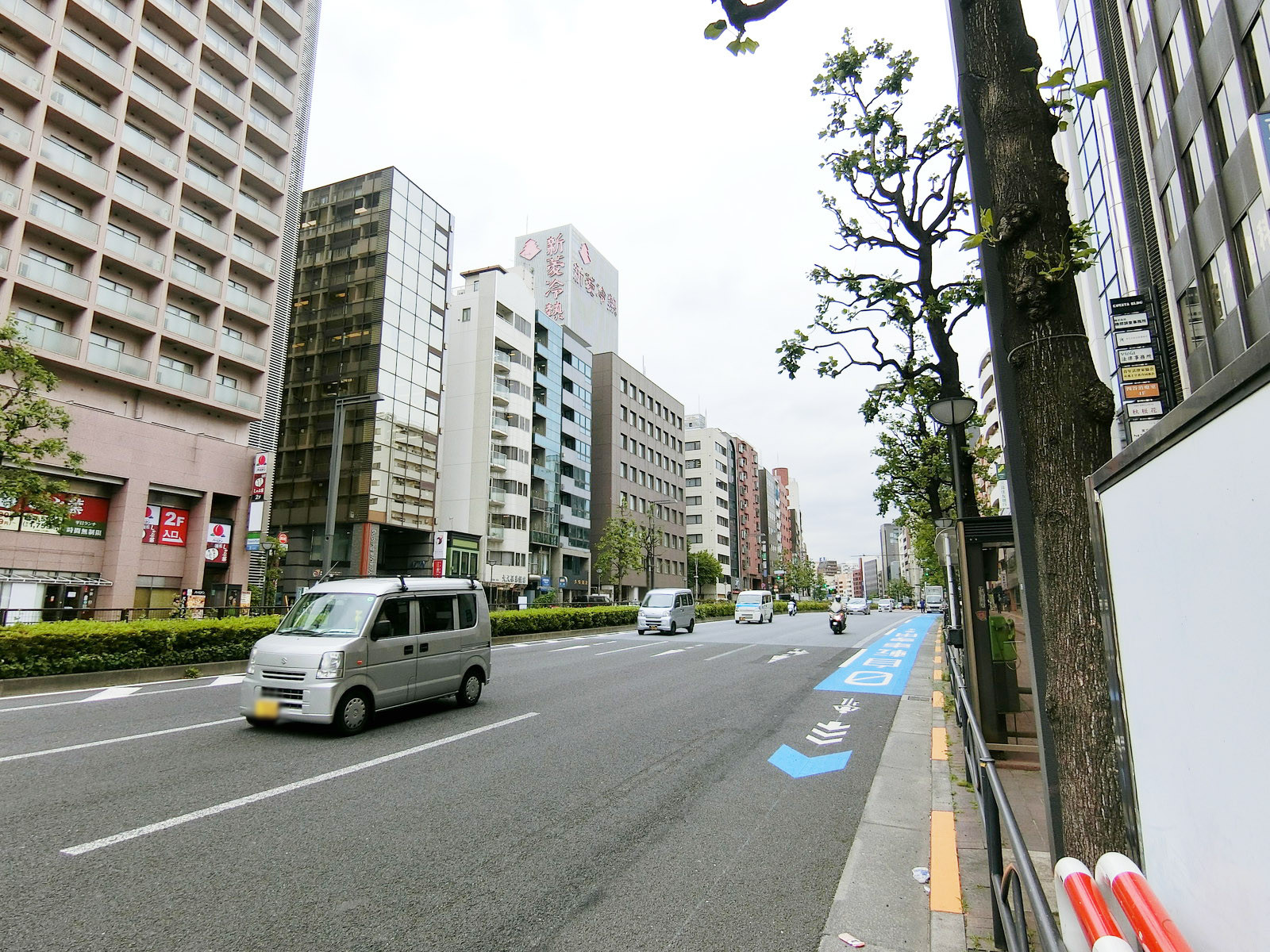 近くの新宿通り