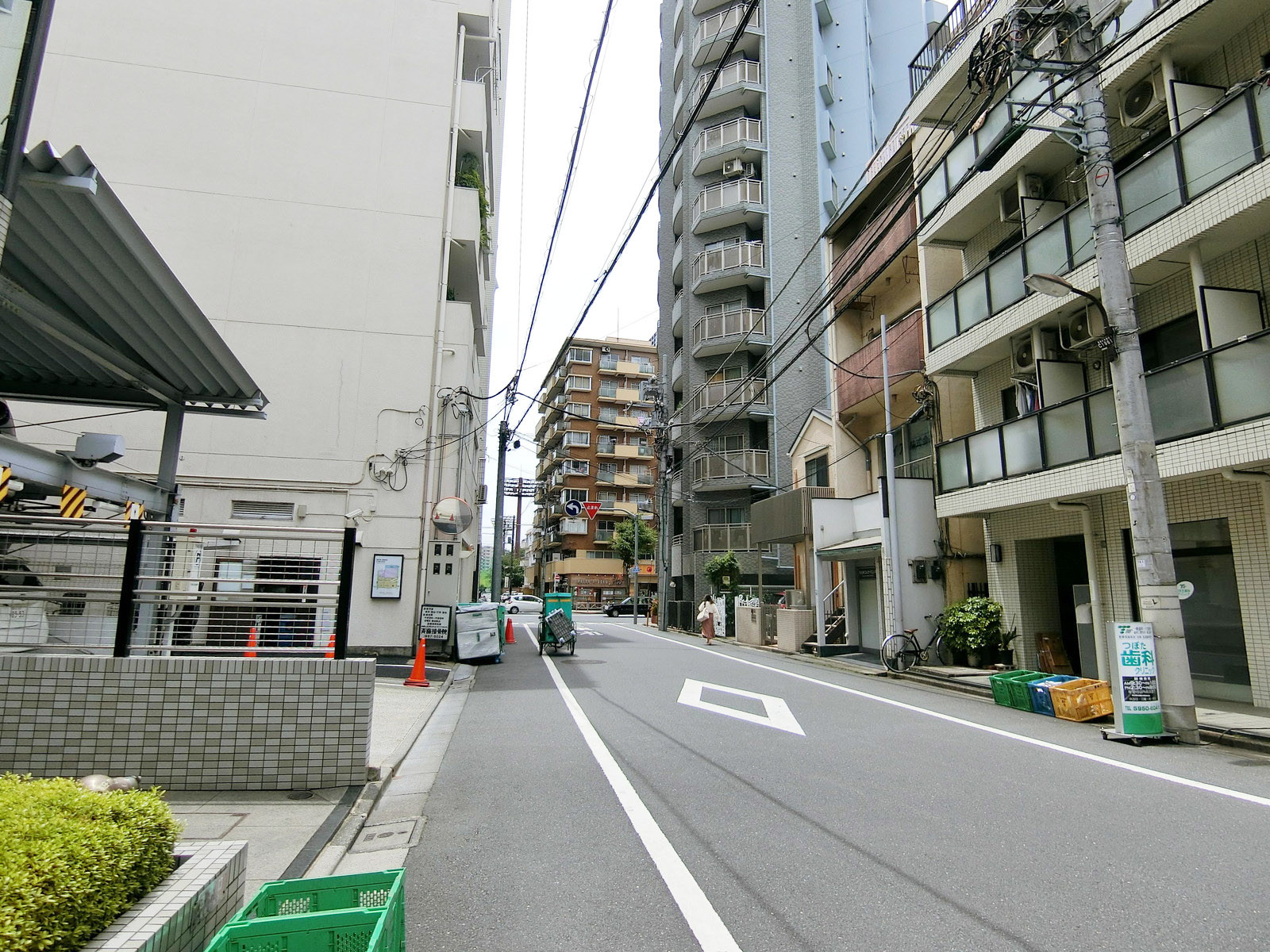 ストーク東池袋前面の通り