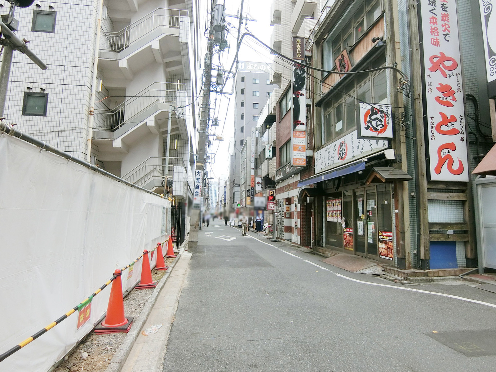 秋葉原加藤ビル前面の清美通り