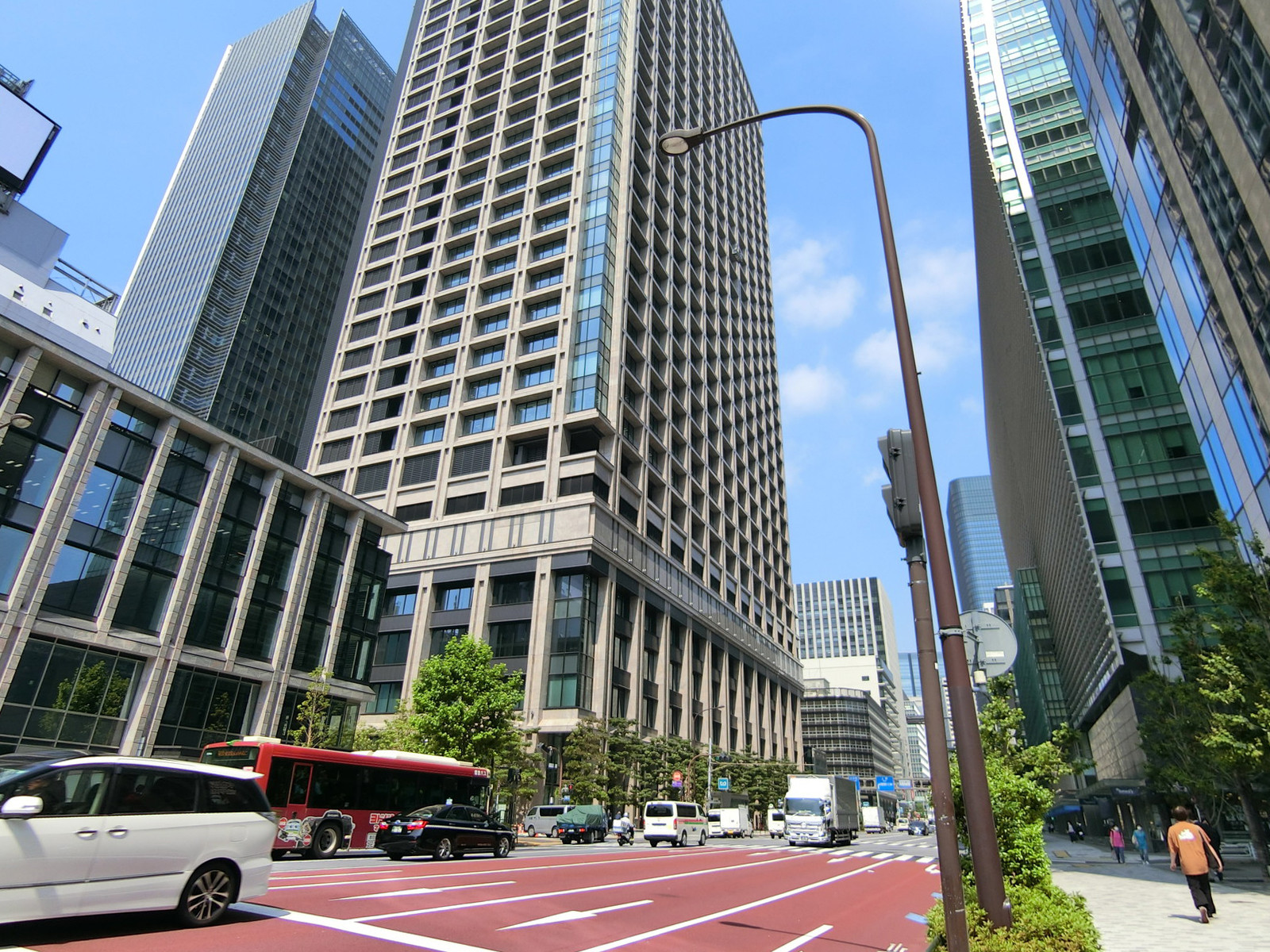 付近の永代通り