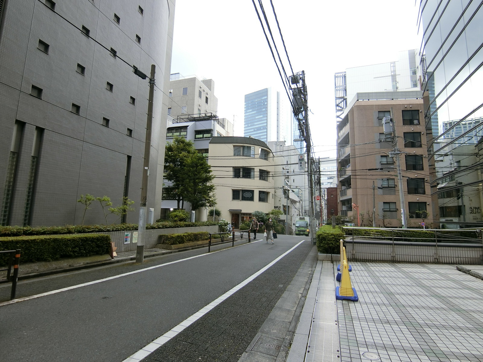 ヒューリック渋谷一丁目ビル前面の通り