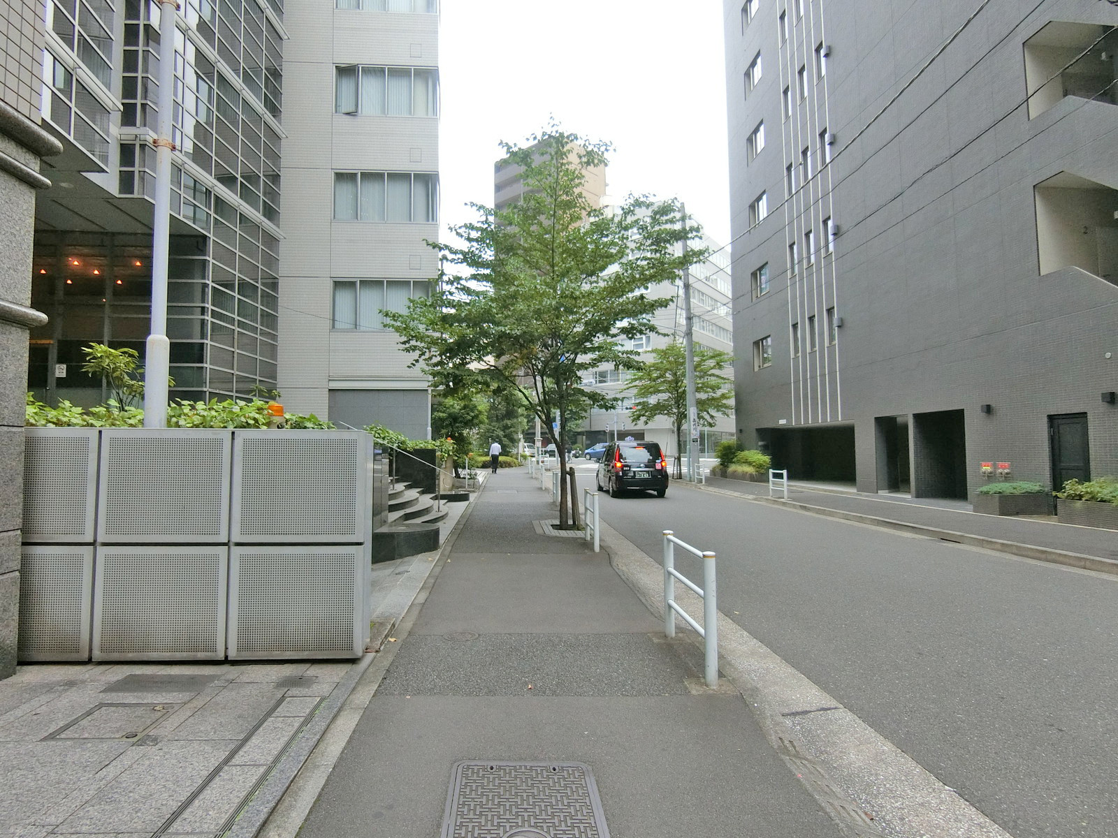 東穀アネックス前面の通り