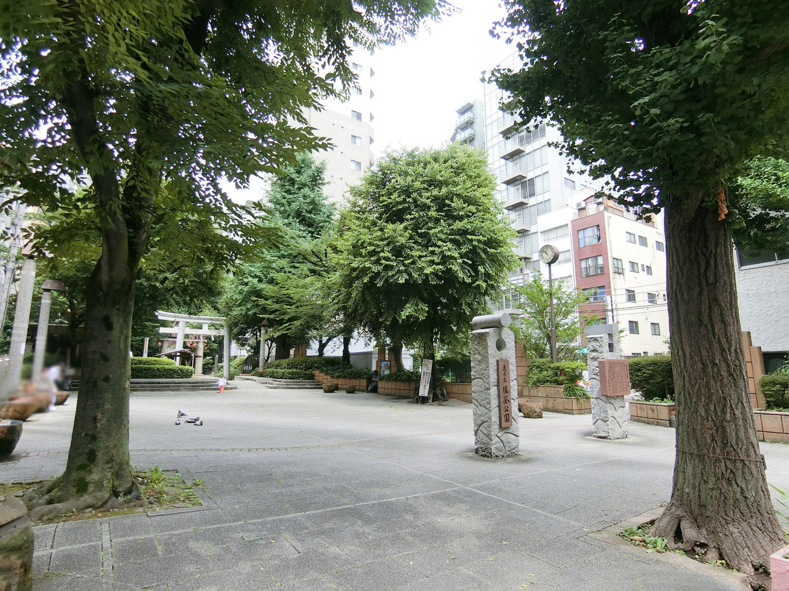 付近の塩釜公園