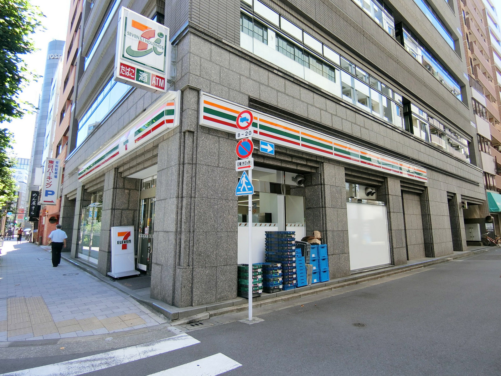 徒歩3分のセブンイレブン 馬喰横山駅前店