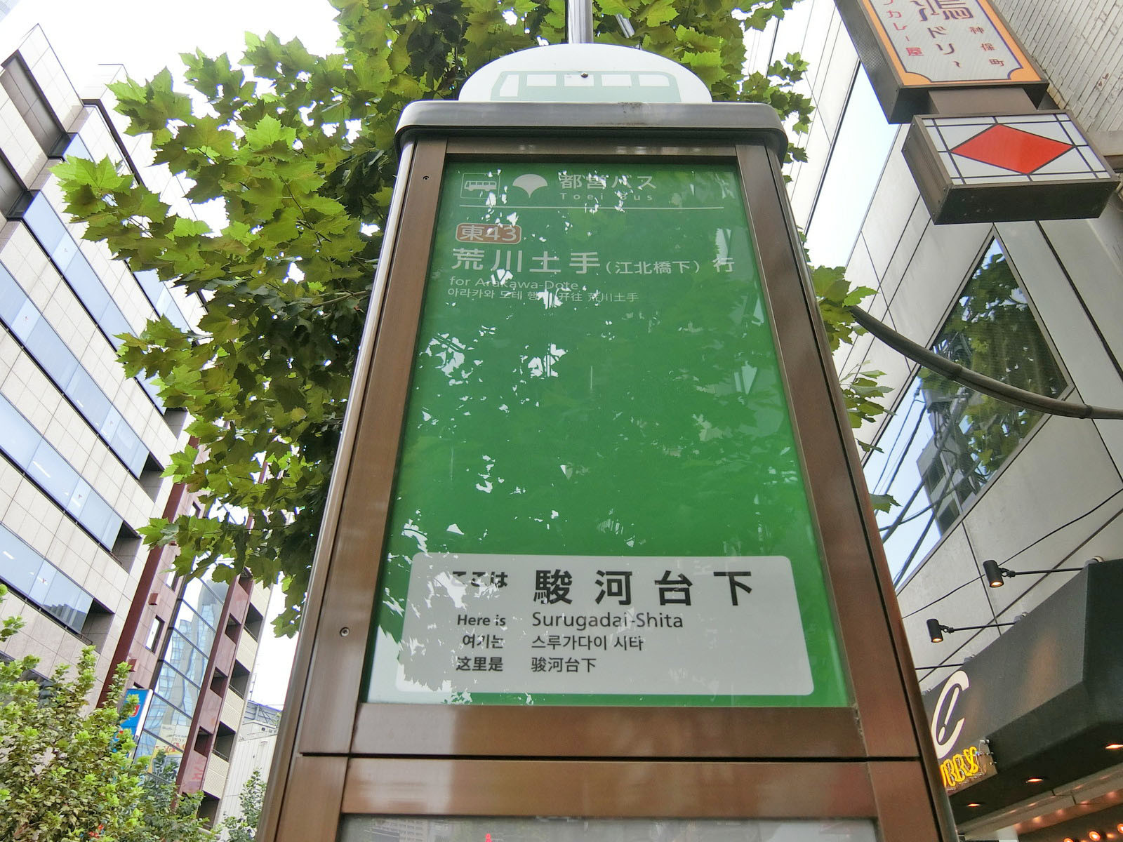 近くのバス停