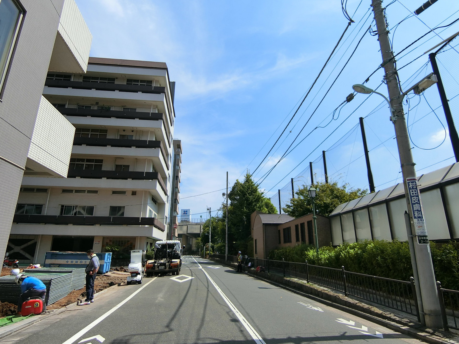 周辺は落ち着いたエリア