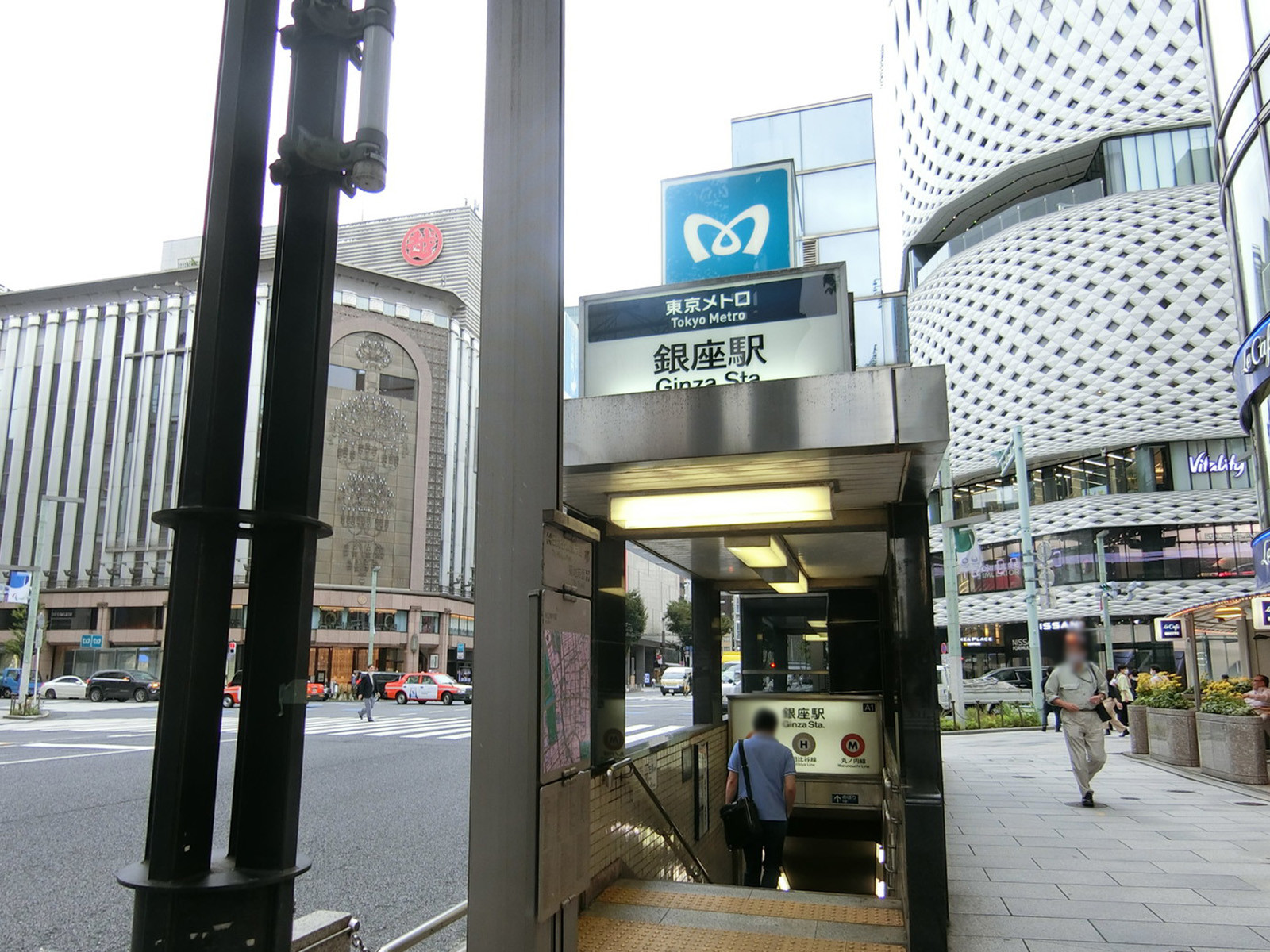 最寄りの「銀座駅」