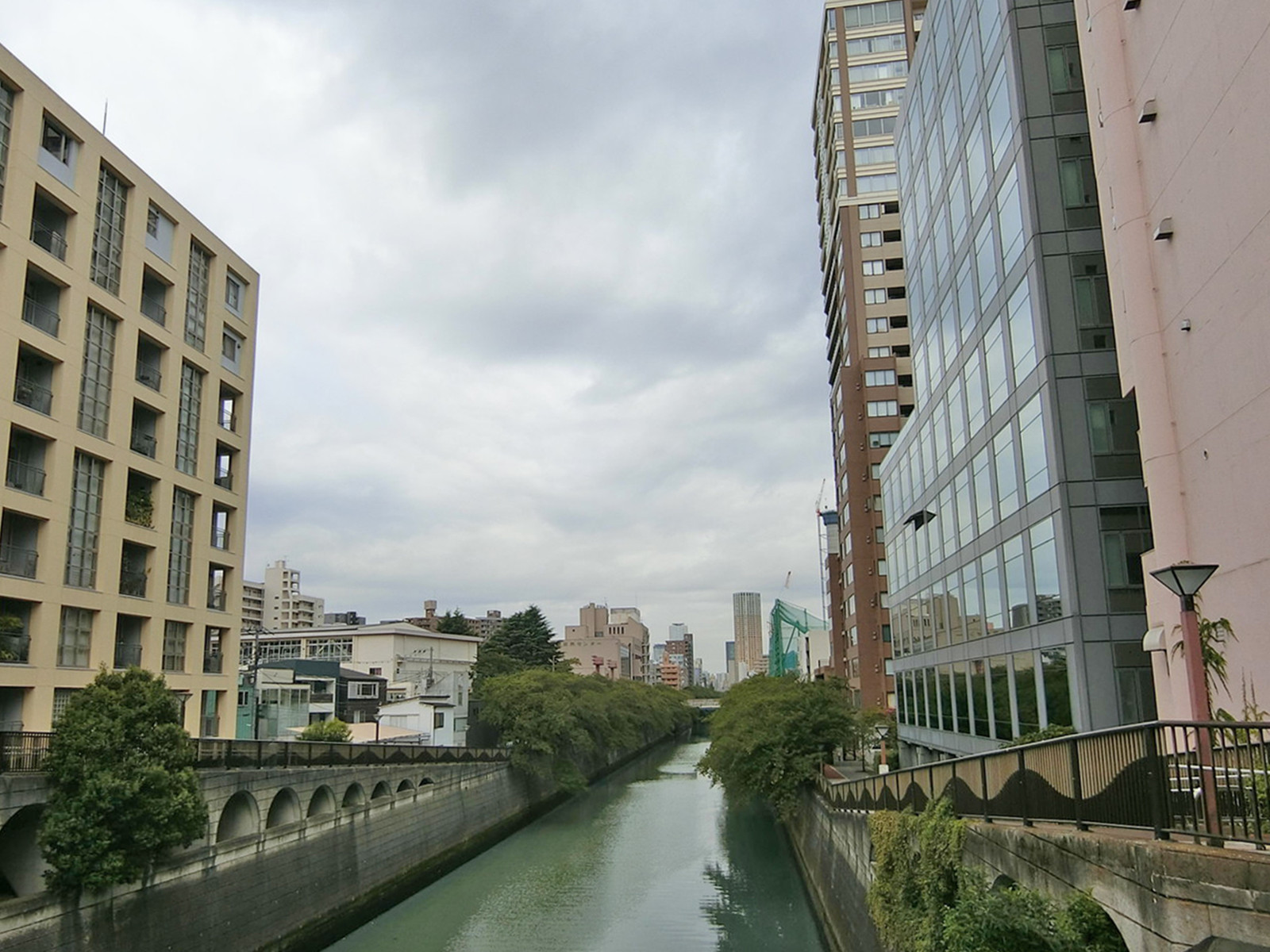 付近の目黒川