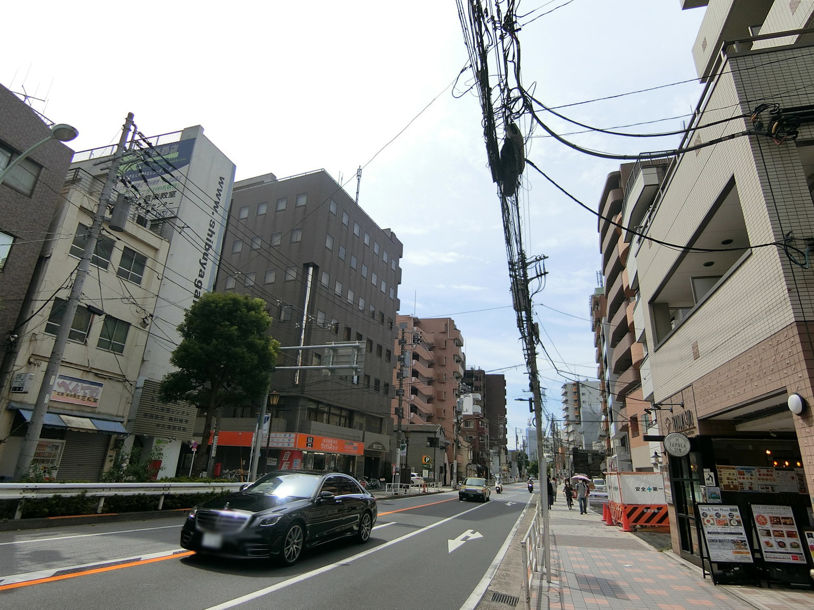 アルジャノン大井前面の通り