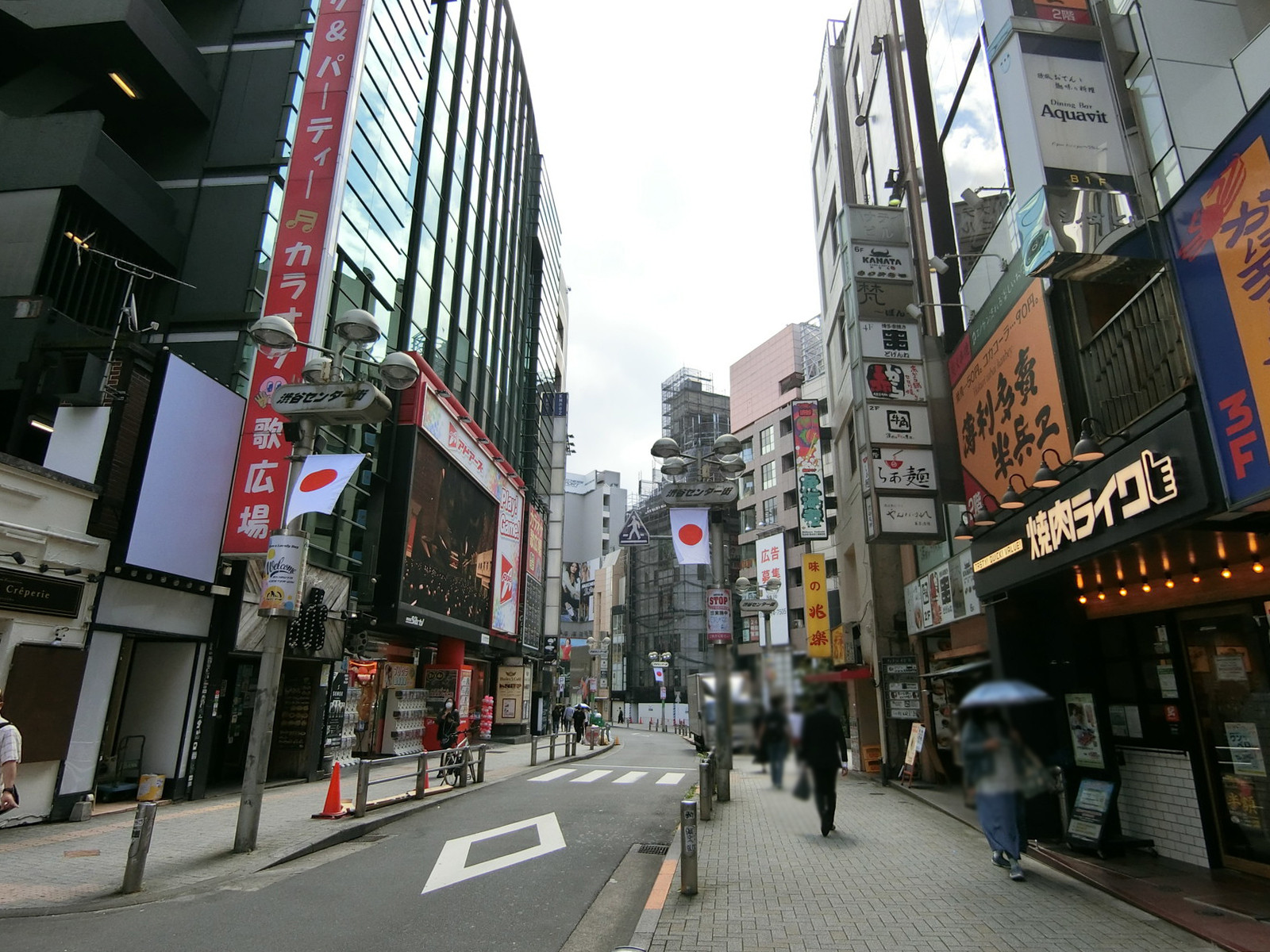 KN渋谷1ビル前面の通り