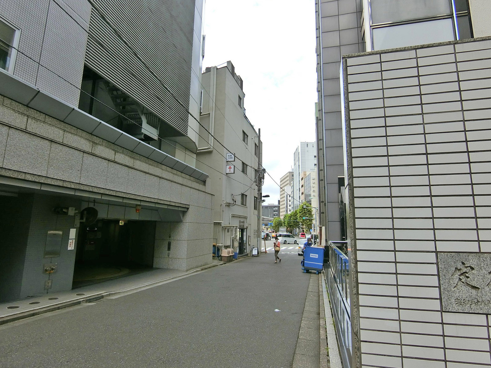 TPビル前面の通り