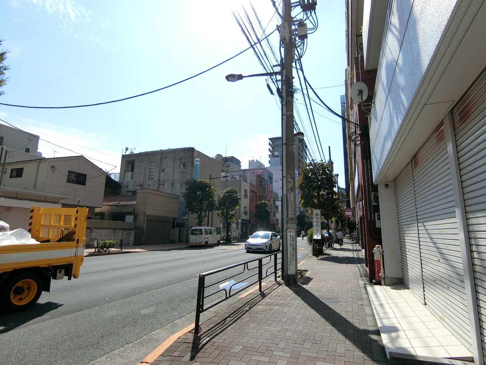 サンスプレンダー上野前面の通り
