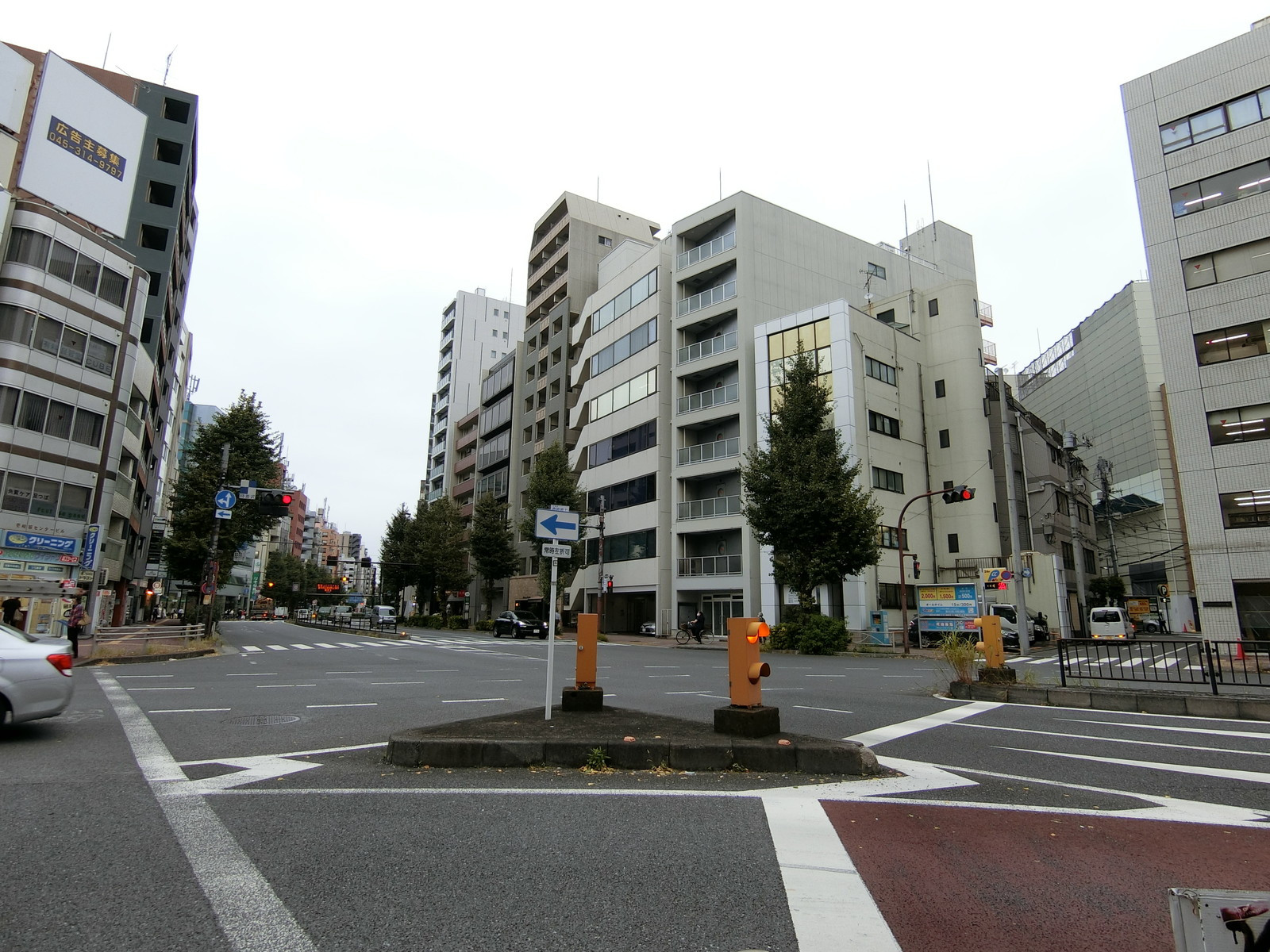 付近の壱岐坂上交差点