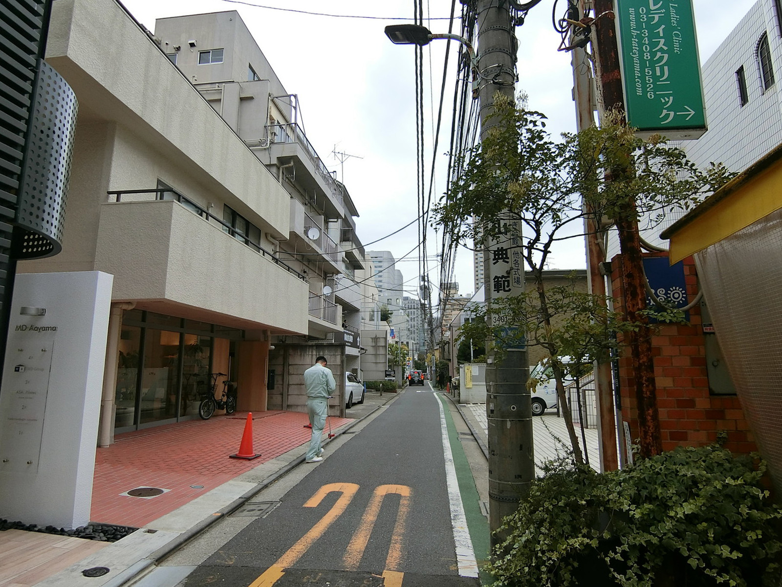 周辺は落ち着いたエリア