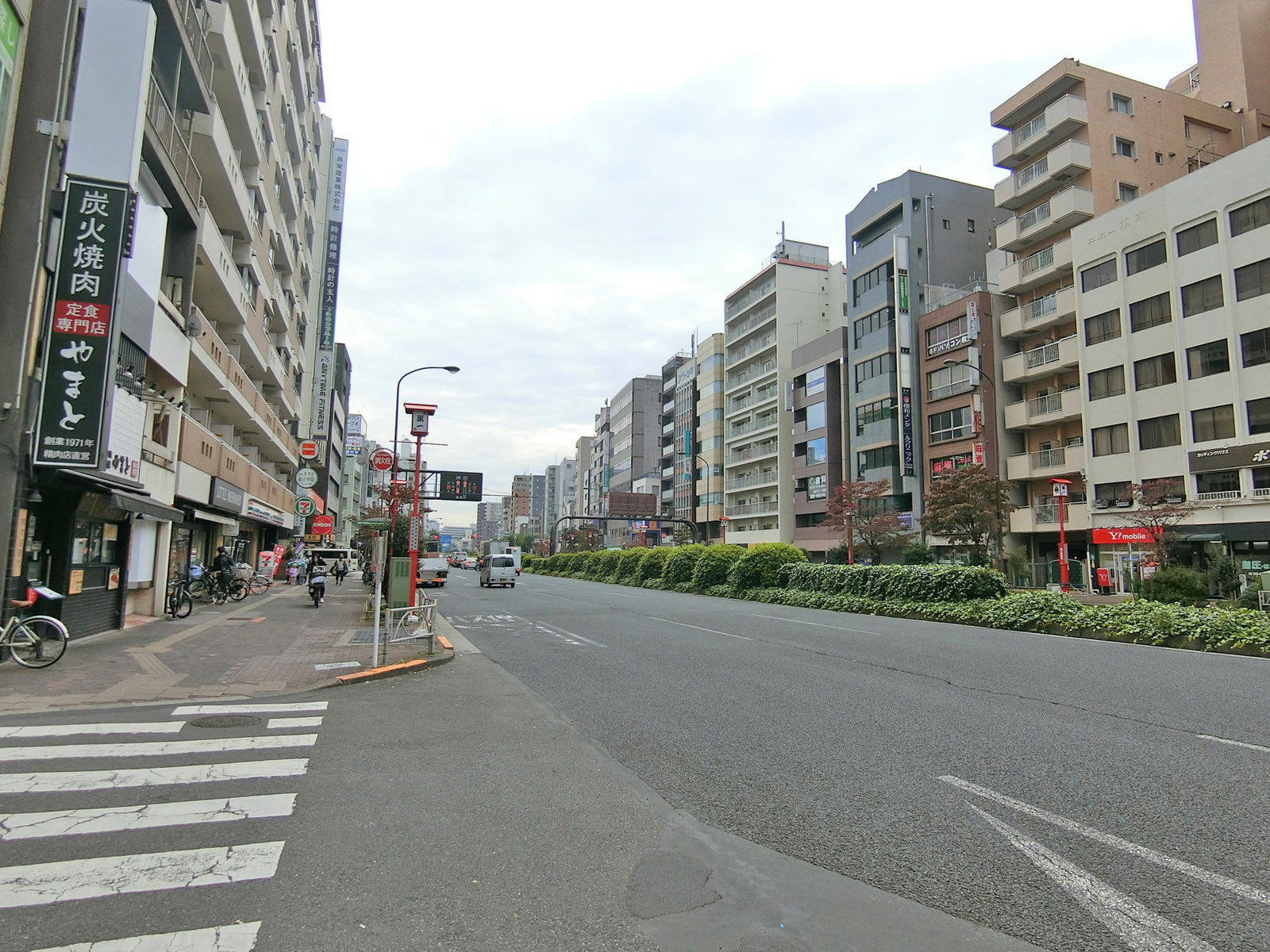 近くの白山通り