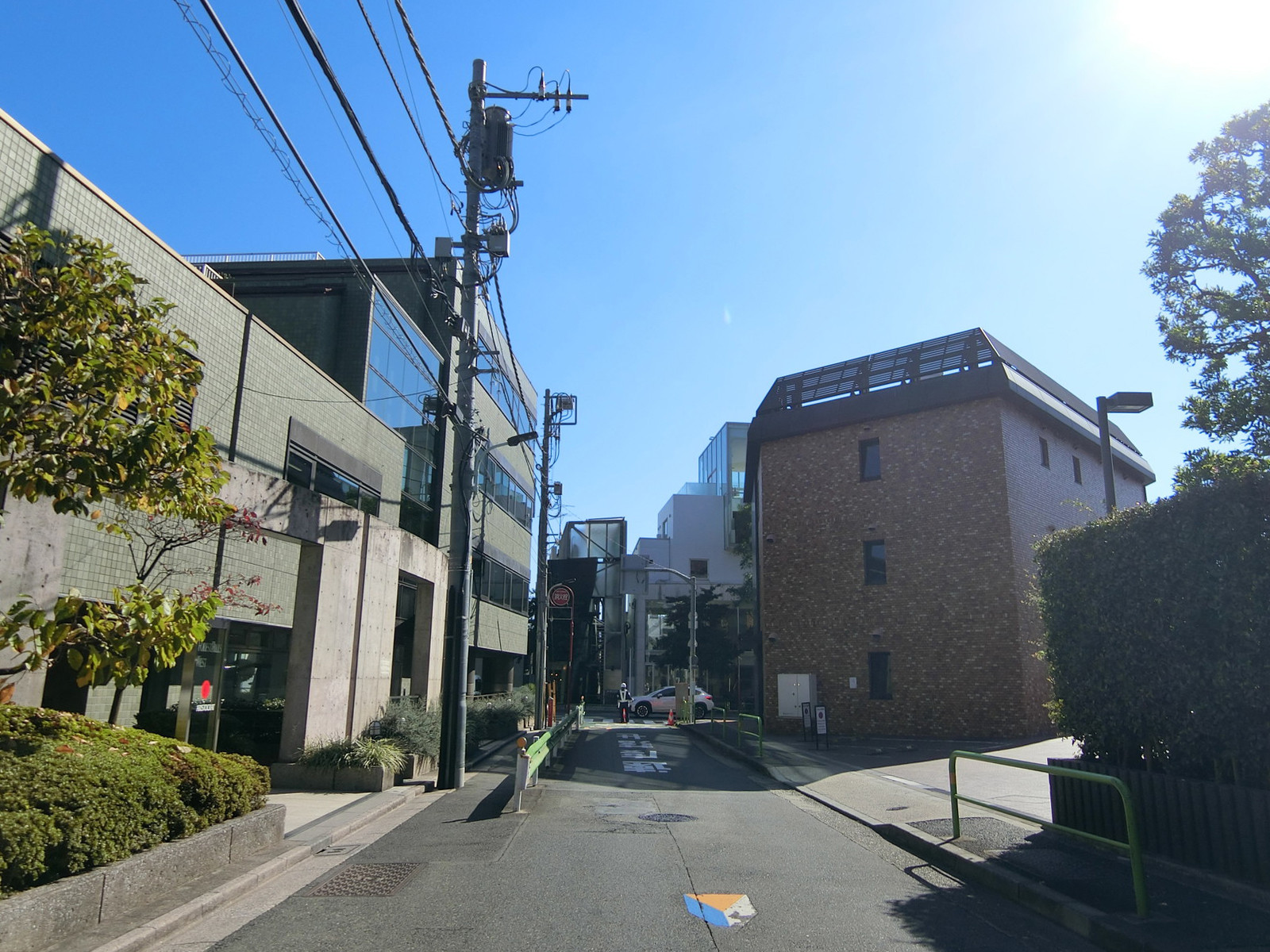 周辺は落ち着いたエリア