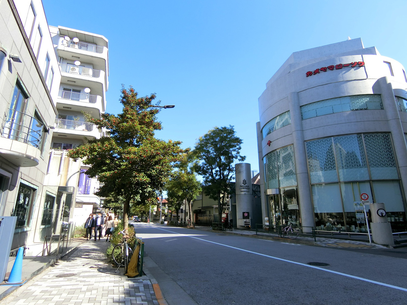 フォレストヒルズEASTWING前面の通り