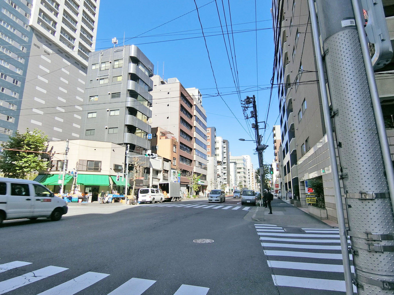 近くの清州橋通り
