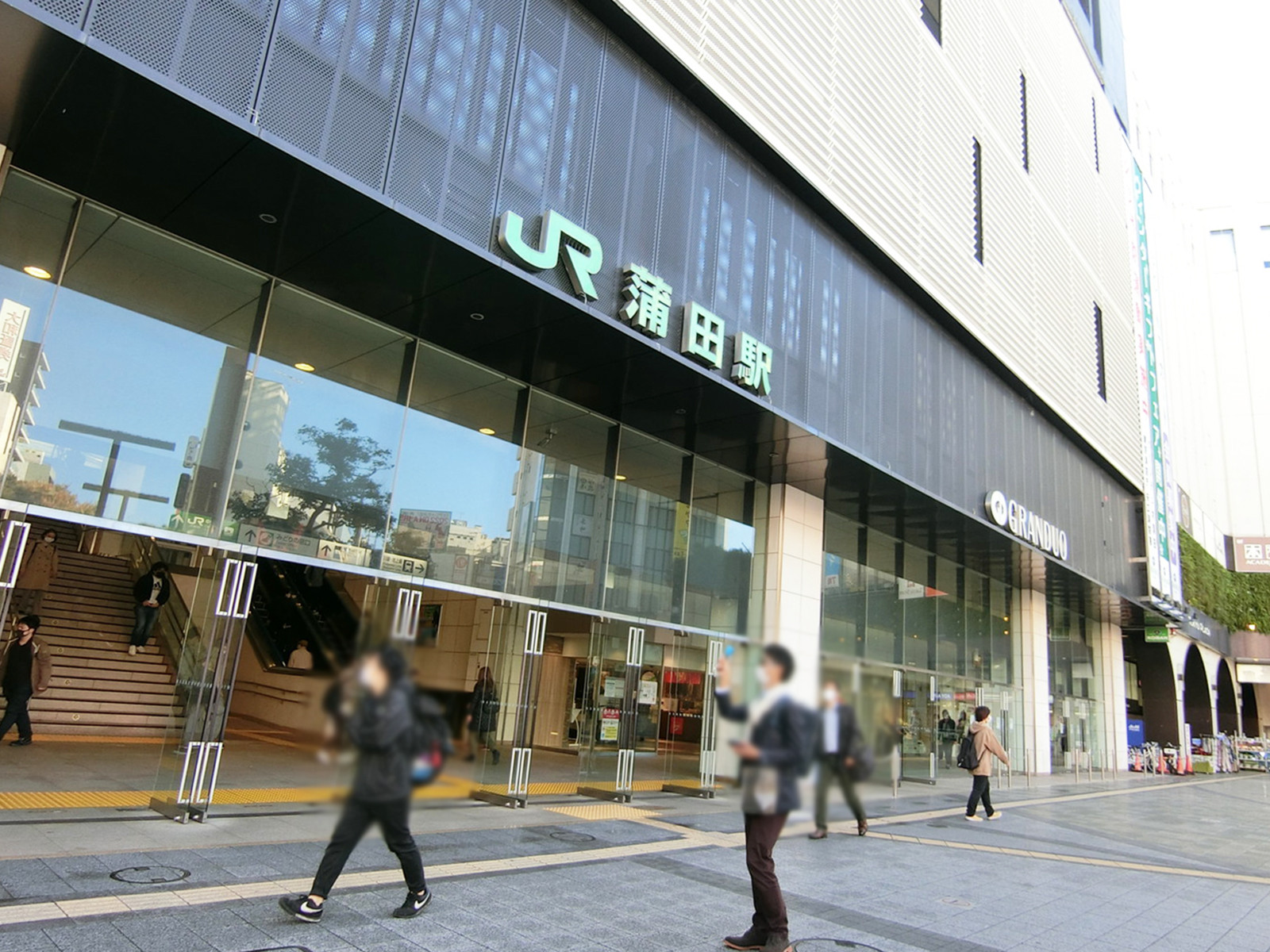 最寄りの「蒲田駅」