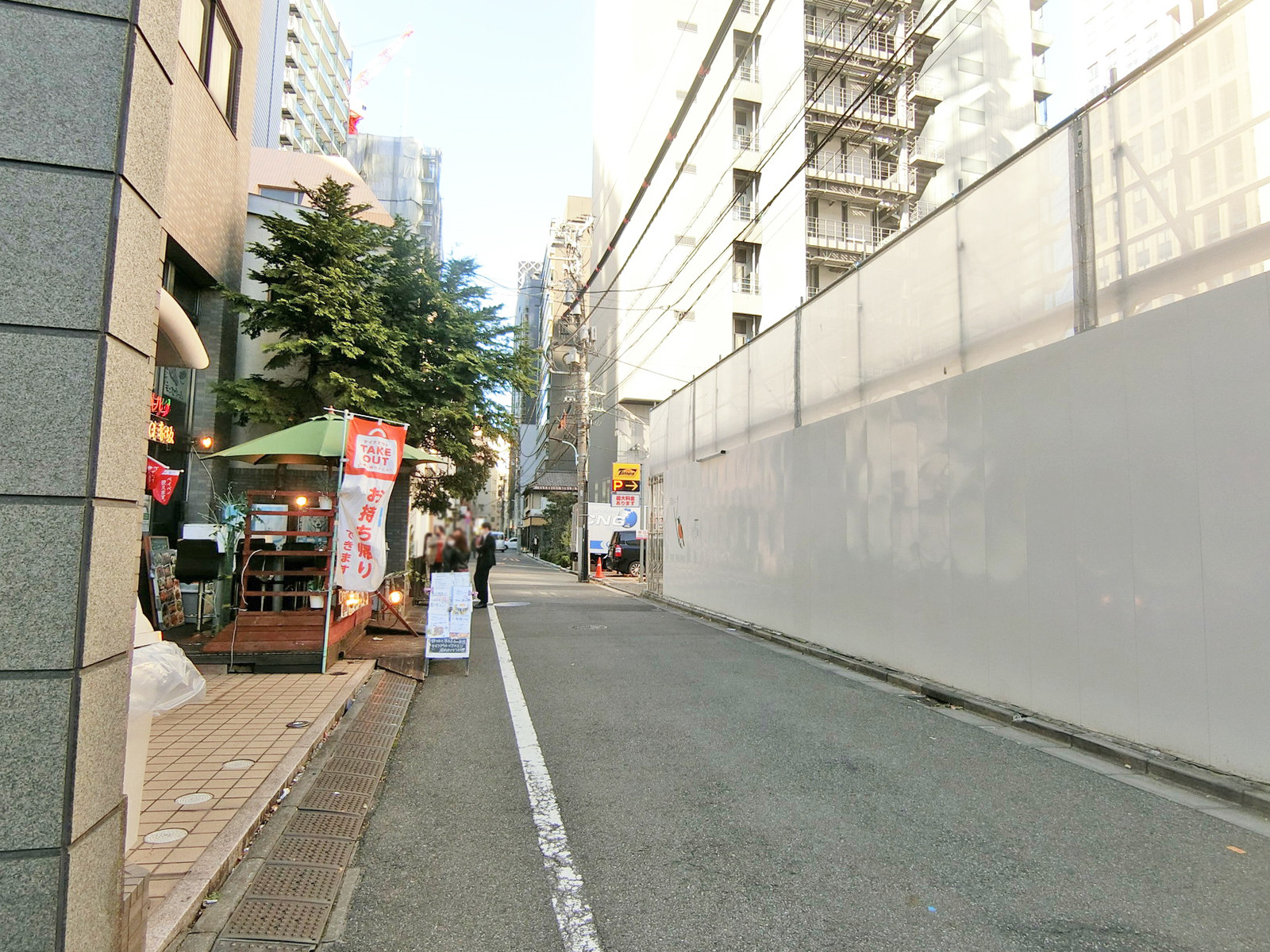 赤坂たん熊ビル前面の通り
