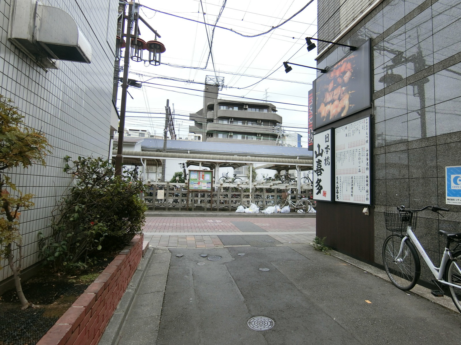 イソベビル前面の通り