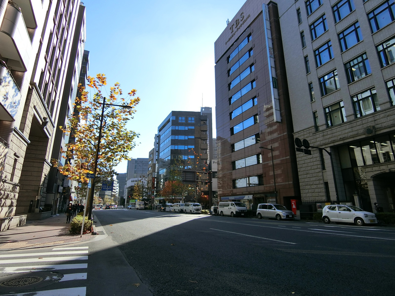 DSビル前面の通り