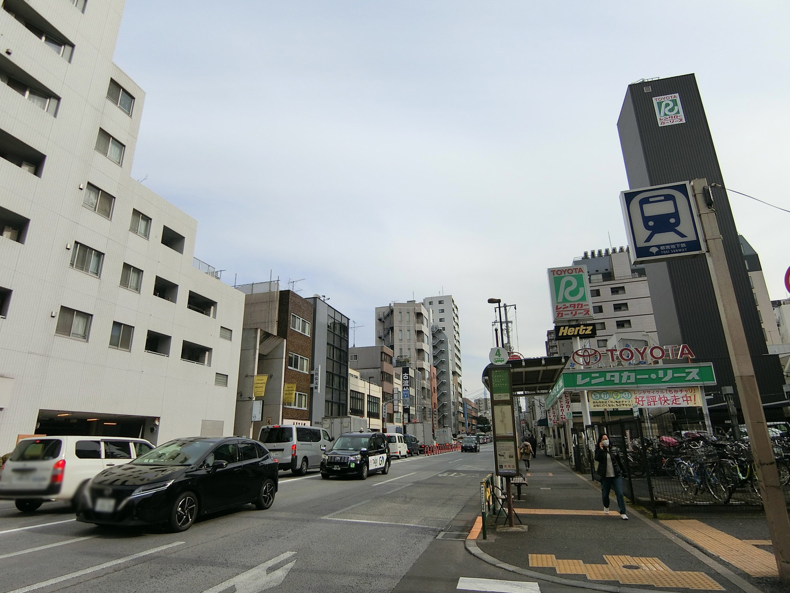 付近の春日通り