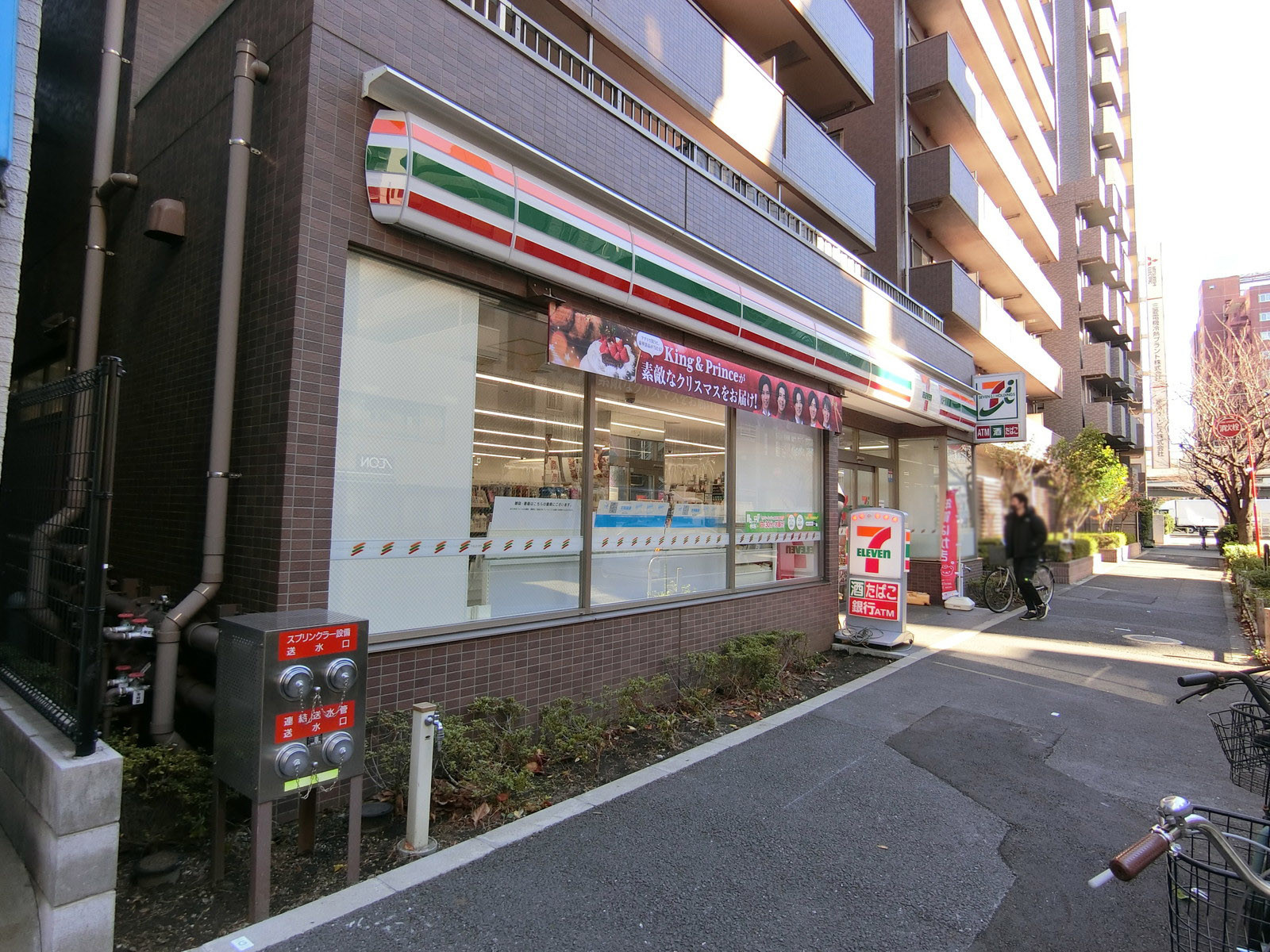 徒歩1分のセブンイレブン しながわ水族館西店