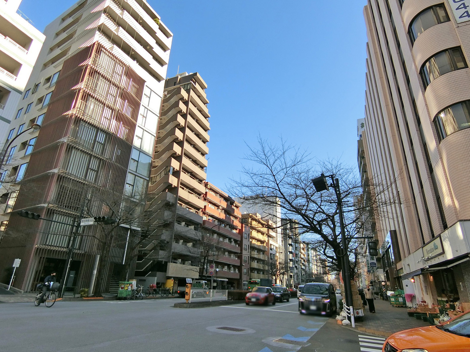 付近の明治通り
