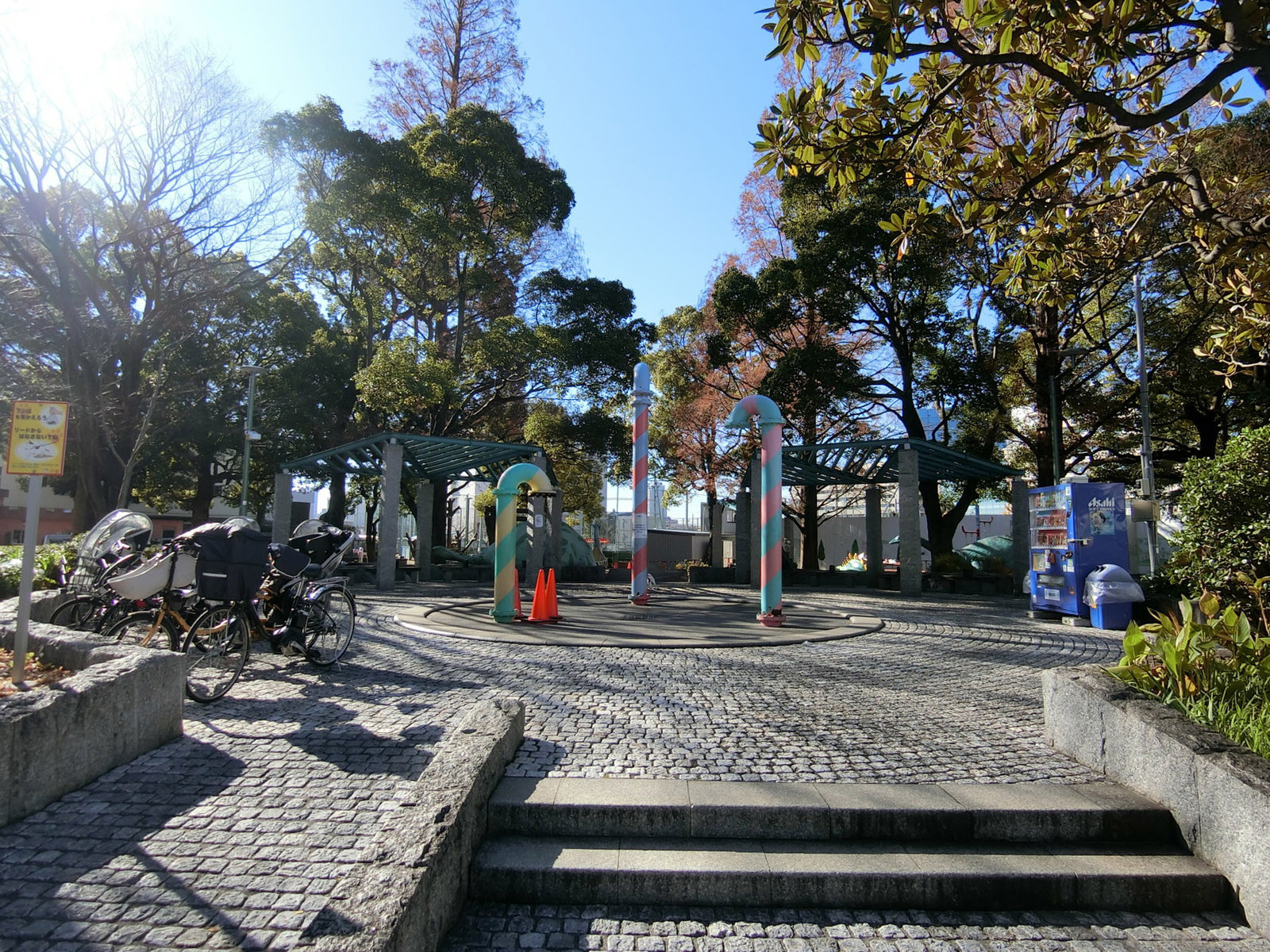 徒歩5分の子供の森公園