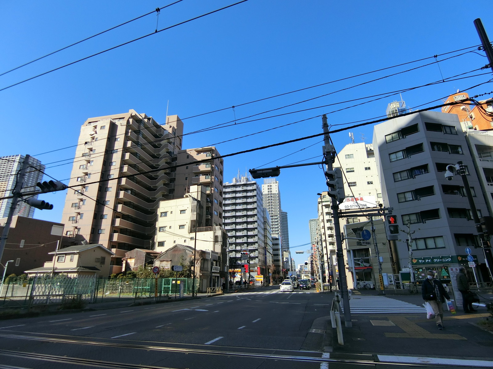 付近の春日通り