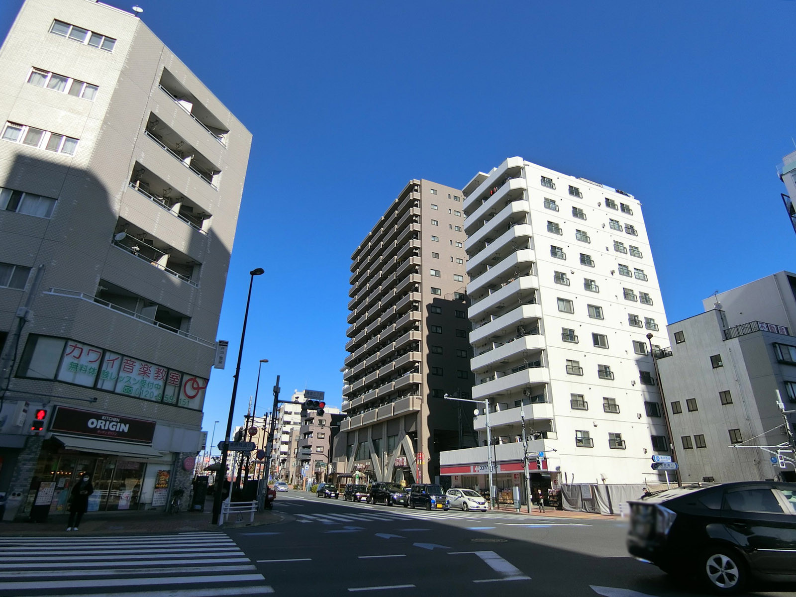 至近の清澄三丁目交差点