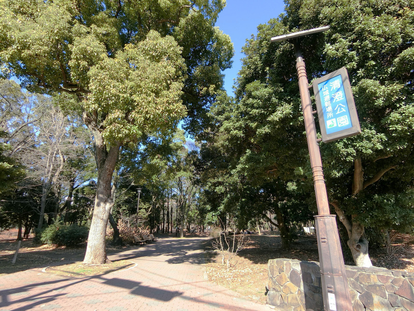 付近の清澄公園