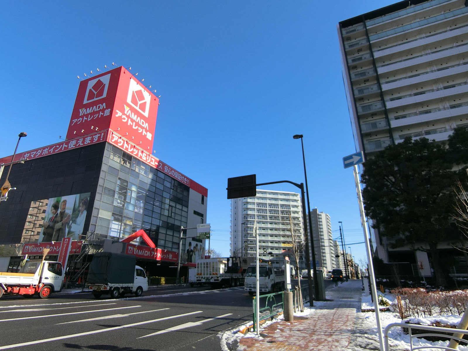 付近の葛西橋通り
