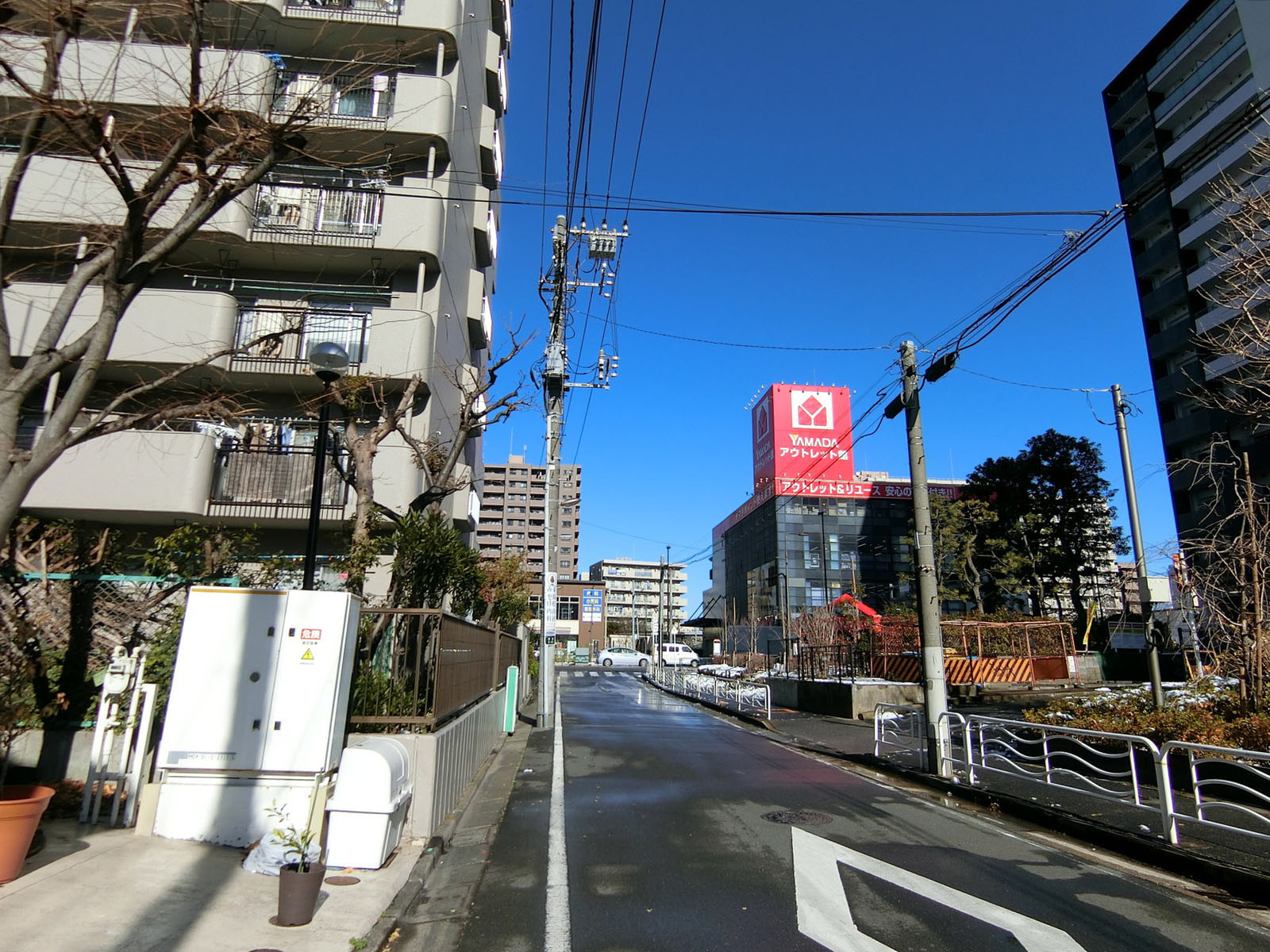 (仮)南砂1棟貸ビル前面の通り