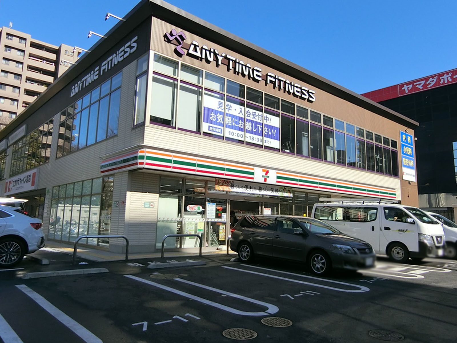 徒歩2分のセブンイレブン