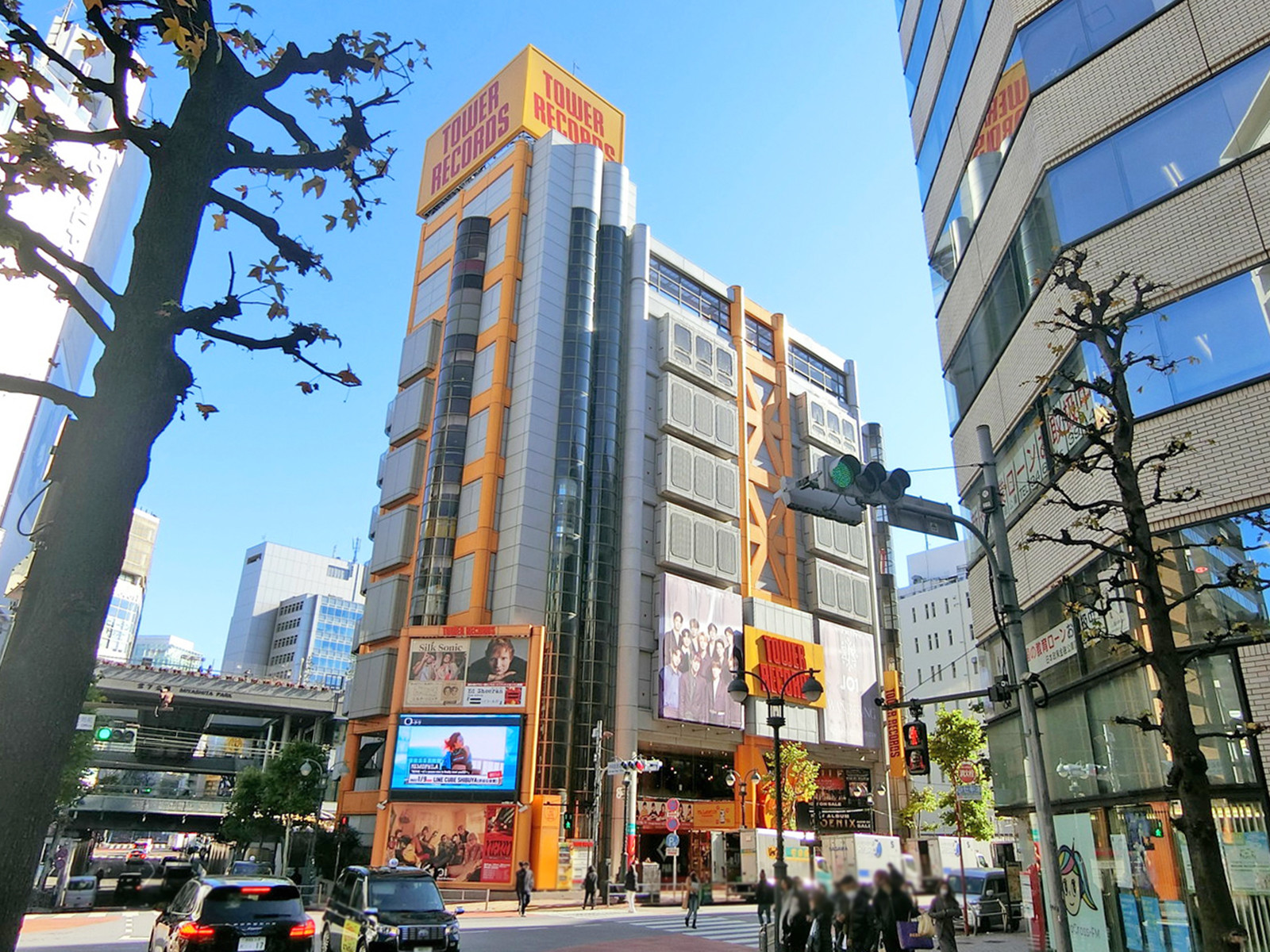 近くのタワーレコード 渋谷店