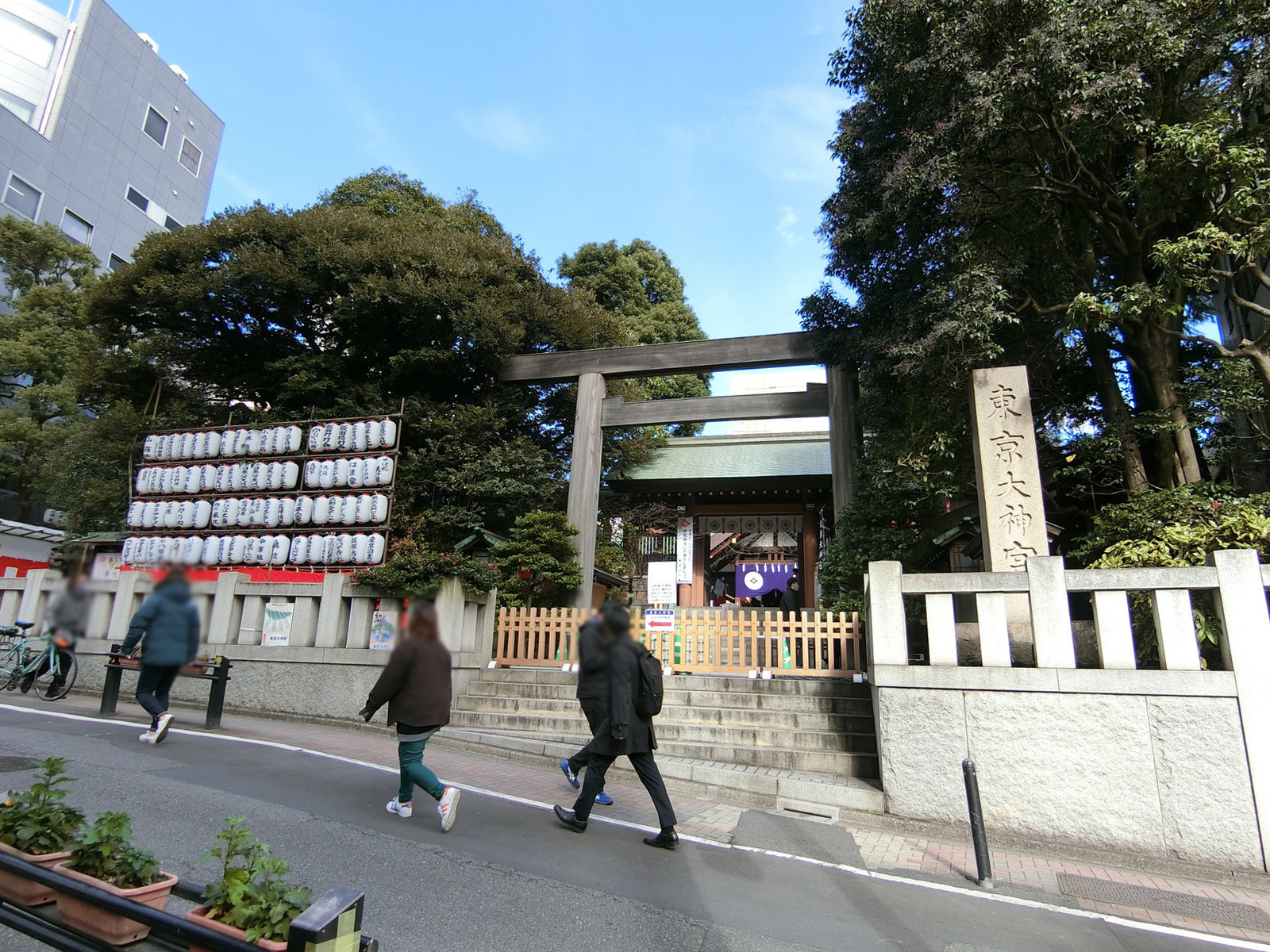 付近の東京大神宮