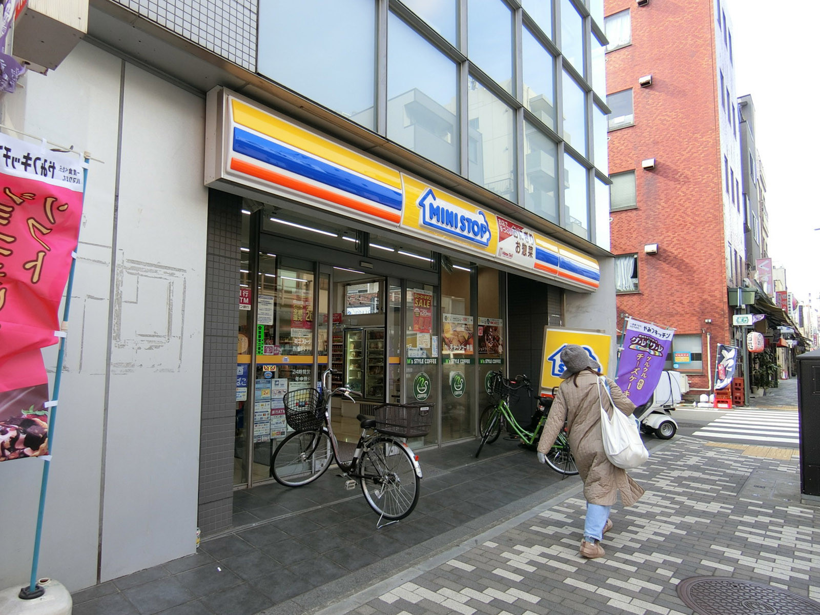 徒歩1分のミニストップ 西浅草2丁目店