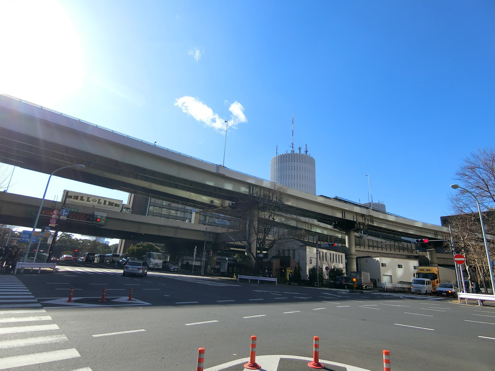 付近の白山通り