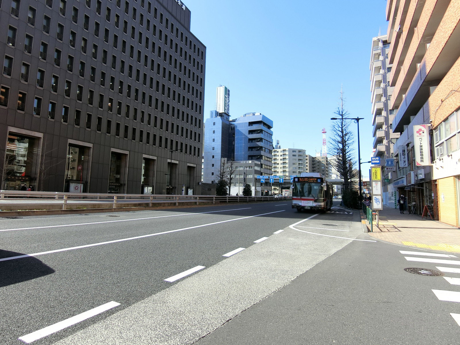 近くの山手通り