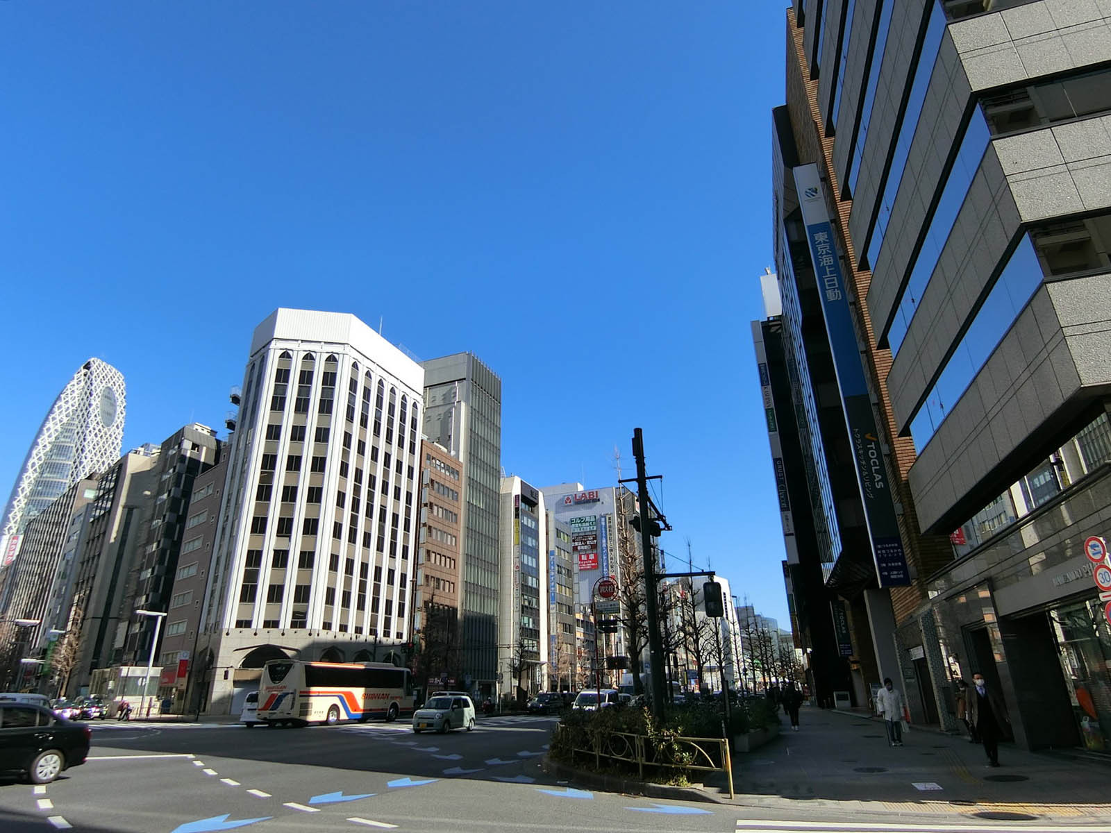 付近の甲州街道