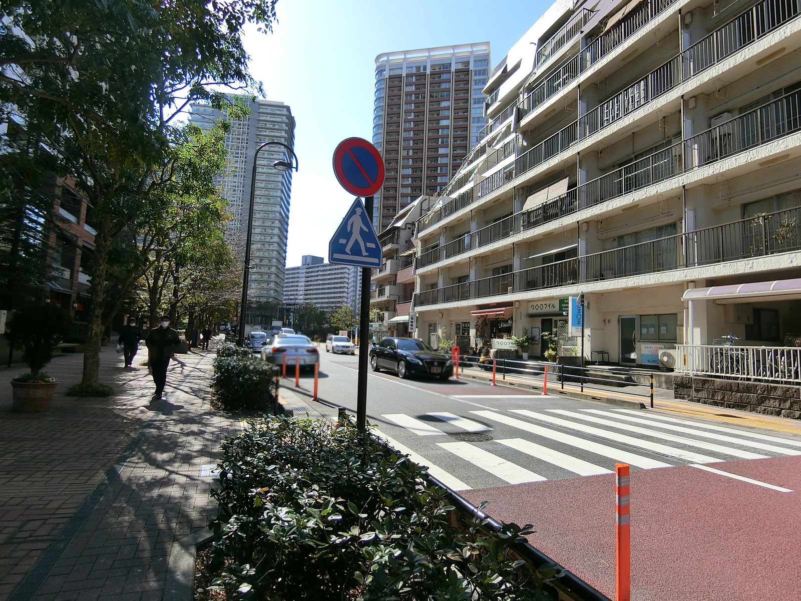 東五反田スクエア前面の通り