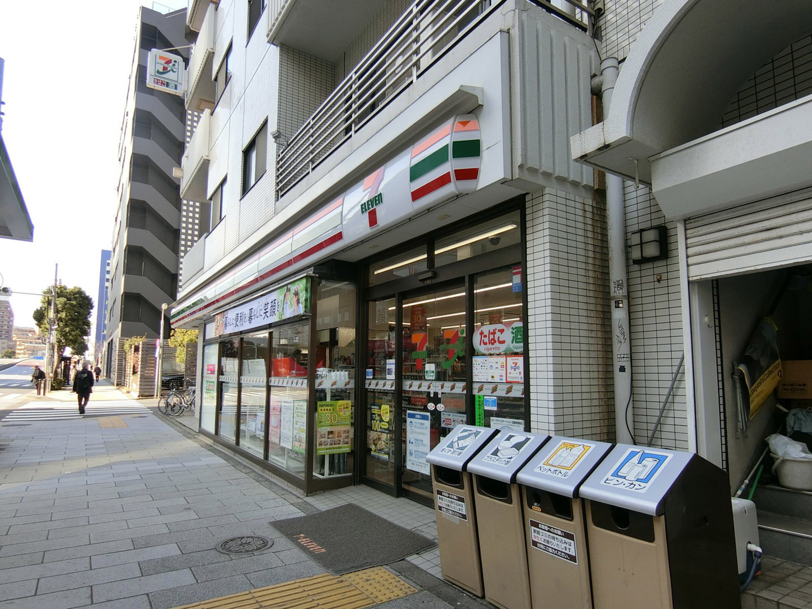 徒歩1分のセブンイレブン 品川天王洲店