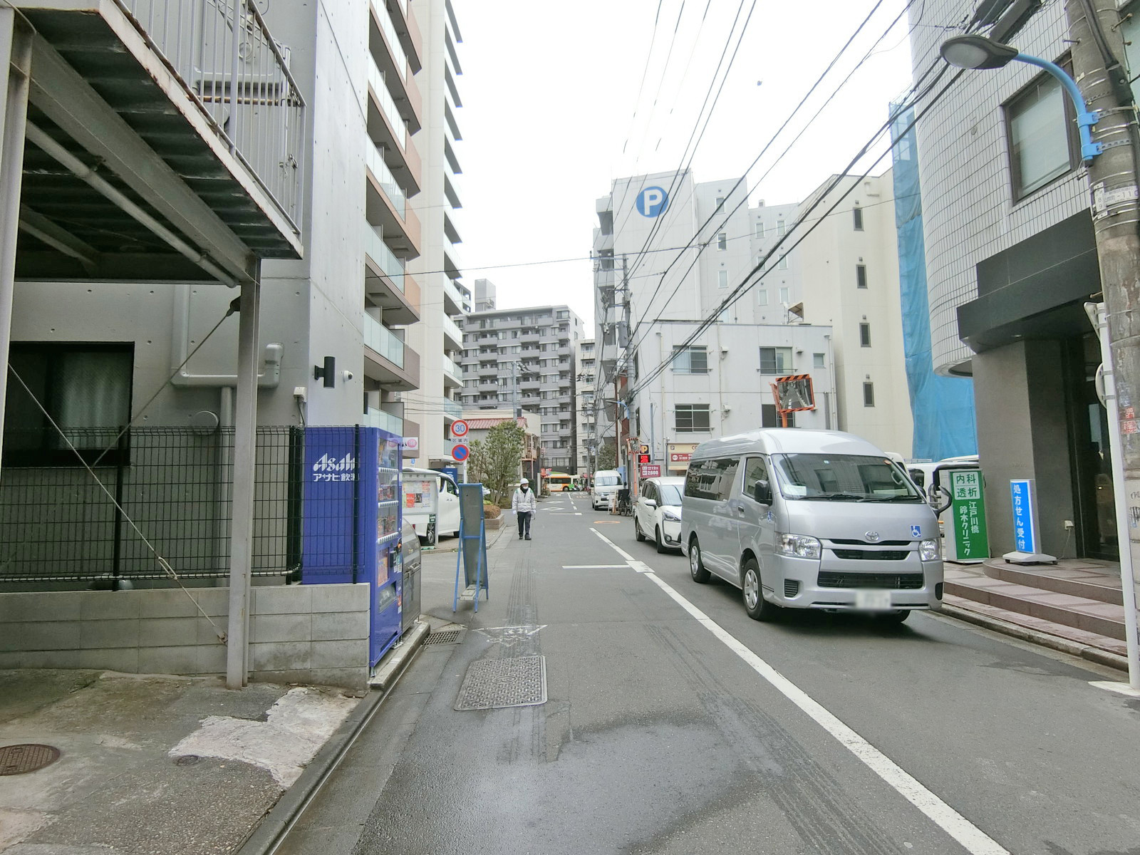 DSDビル前面の通り