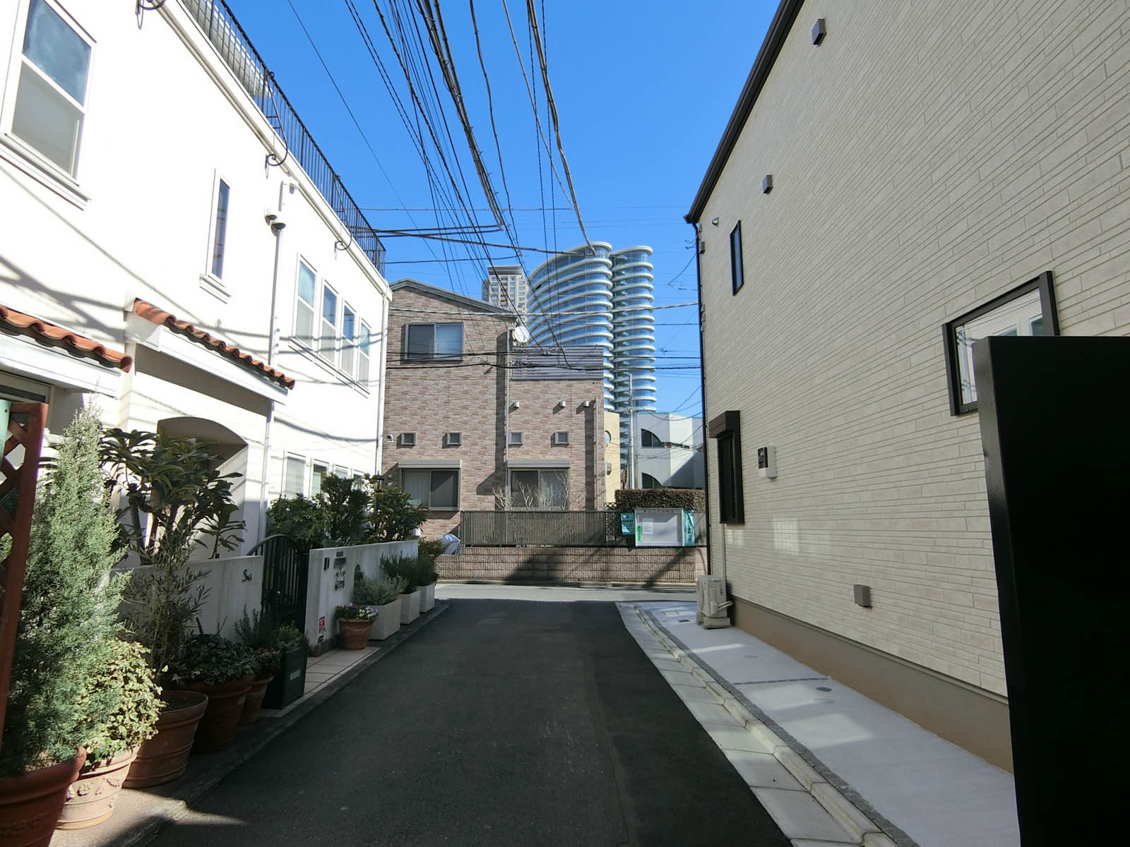 ループ青山ビル前面の通り