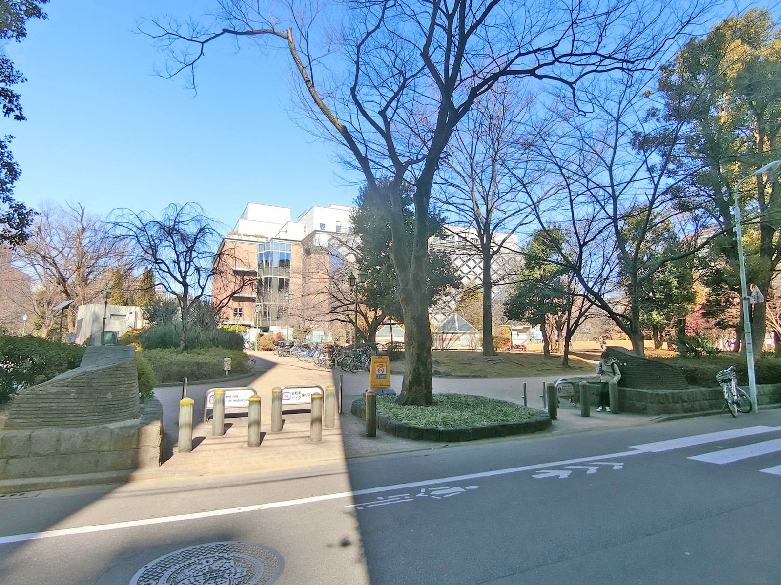 付近の中央区立浜町公園