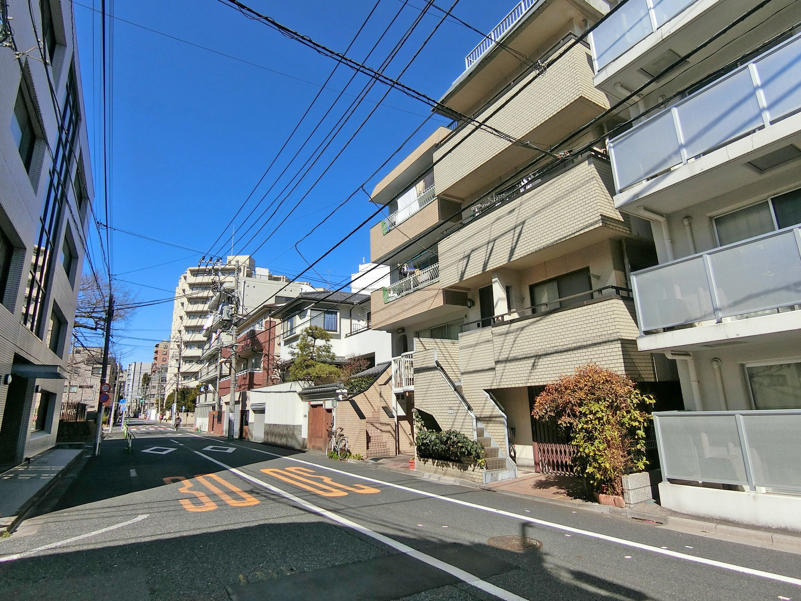 周辺は閑静なエリア