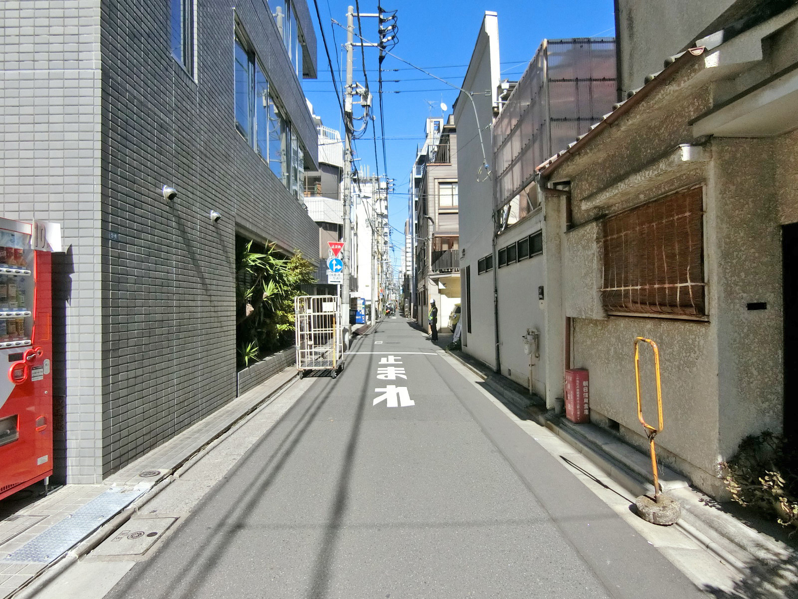 ワイゼムビル前面の通り
