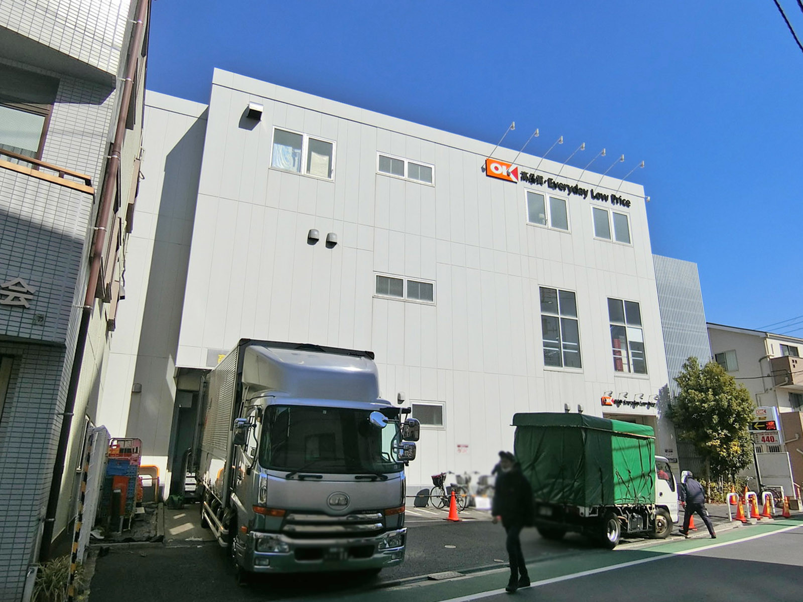 徒歩2分のオーケー 戸越店